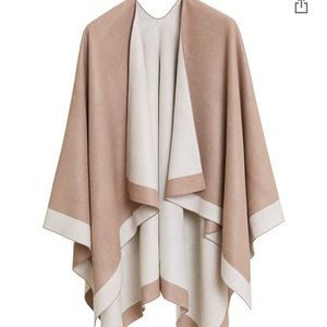 Tan and Cream Shawl